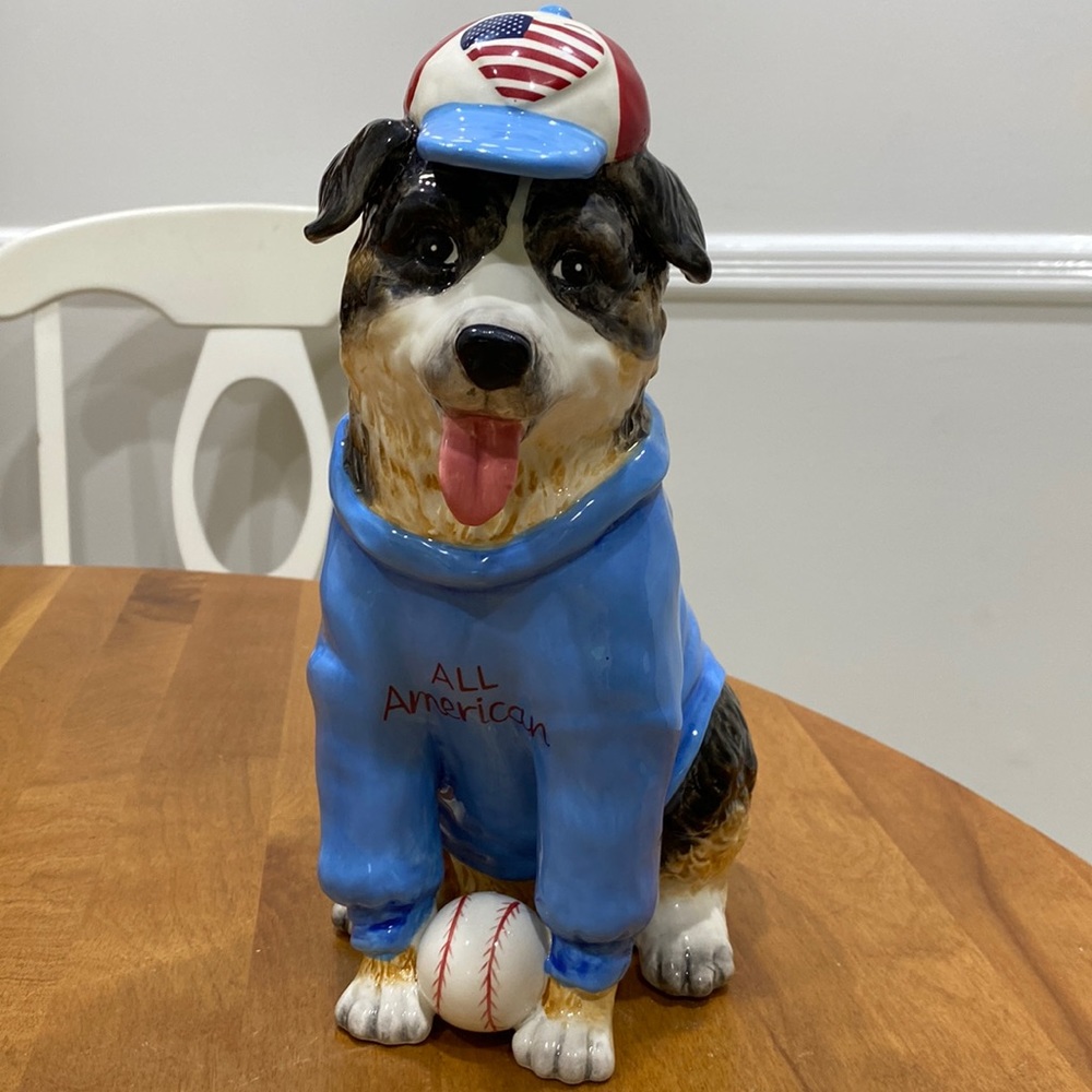 NWOT.  BlueSky, “All American” dog figurine.